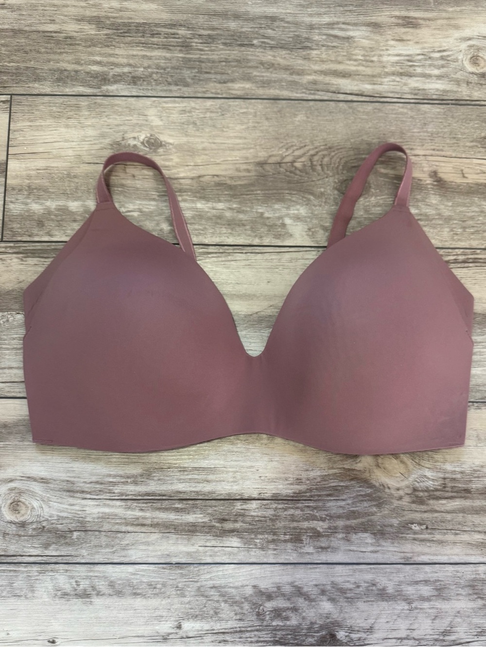 Knix Mauve Wireless Seamless T-Shirt Bra